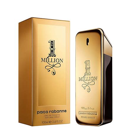 paco rabanne 1 million eau de toilette 3.4 oz|paco rabanne 1 million 200ml.